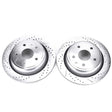 Power Stop 07-09 Chrysler Aspen Rear Evolution Drilled & Slotted Rotors - Pair PowerStop Brake Rotors - Slot & Drilled  AXOPROS