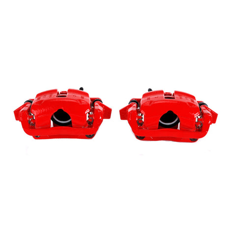 Power Stop 07-16 Mini Cooper Front Red Calipers w/Brackets - Pair PowerStop Brake Calipers - Perf  AXOPROS