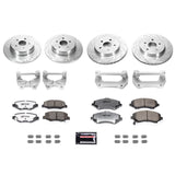 Power Stop 07-17 Jeep Wrangler Front & Rear Big Brake Conversion Kit PowerStop Big Brake Kits  AXOPROS