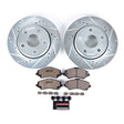 Power Stop 07-17 Jeep Wrangler Front Z36 Truck & Tow Brake Kit PowerStop Brake Kits - Performance D&S  AXOPROS