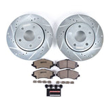 Power Stop 07-17 Jeep Wrangler Front Z36 Truck & Tow Brake Kit PowerStop Brake Kits - Performance D&S  AXOPROS