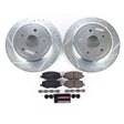 Power Stop 07-17 Jeep Wrangler Rear Z23 Evolution Sport Brake Kit PowerStop Brake Kits - Performance D&S  AXOPROS