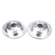 Power Stop 07-18 Chevrolet Silverado 1500 Rear Evolution Drilled & Slotted Rotors - Pair PowerStop Brake Rotors - Slot & Drilled  AXOPROS