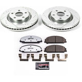 Power Stop 08-09 Pontiac G8 Front Z26 Street Warrior Brake Kit PowerStop Brake Kits - Performance D&S  AXOPROS