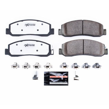 Power Stop 08-11 Ford F-250 Super Duty Front Z36 Truck & Tow Brake Pads w/Hardware PowerStop Brake Pads - Performance  AXOPROS