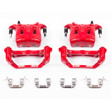 Power Stop 08-12 Infiniti EX35 Front Red Calipers w/Brackets - Pair PowerStop Brake Calipers - Perf  AXOPROS