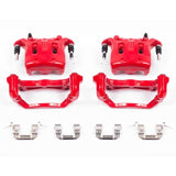 Power Stop 08-12 Infiniti EX35 Front Red Calipers w/Brackets - Pair PowerStop Brake Calipers - Perf  AXOPROS