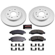 Power Stop 08-19 Cadillac Escalade Front Z17 Evolution Geomet Coated Brake Kit PowerStop Brake Kits - Performance Blank  AXOPROS
