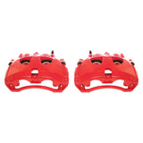 Power Stop 09-10 Dodge Ram 2500 Front Red Calipers w/Brackets - Pair PowerStop Brake Calipers - Perf  AXOPROS