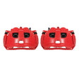 Power Stop 09-10 Dodge Ram 2500 Rear Red Calipers w/Brackets - Pair PowerStop Brake Calipers - Perf  AXOPROS