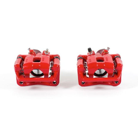 Power Stop 09-14 Acura TSX Rear Red Calipers w/Brackets - Pair PowerStop Brake Calipers - Perf  AXOPROS
