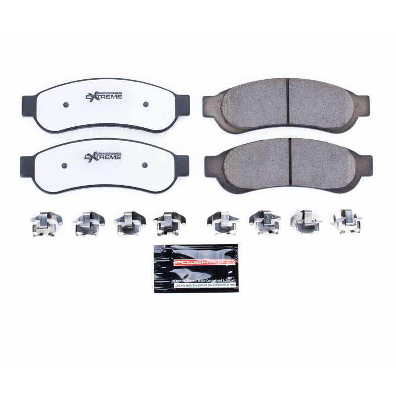 Power Stop 10-12 Ford F-250 Super Duty Rear Z36 Truck & Tow Brake Pads w/Hardware PowerStop Brake Pads - Performance  AXOPROS