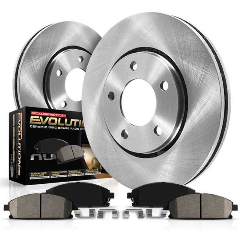 Power Stop 10-12 Lexus HS250h Rear Autospecialty Brake Kit PowerStop Brake Kits - OE  AXOPROS