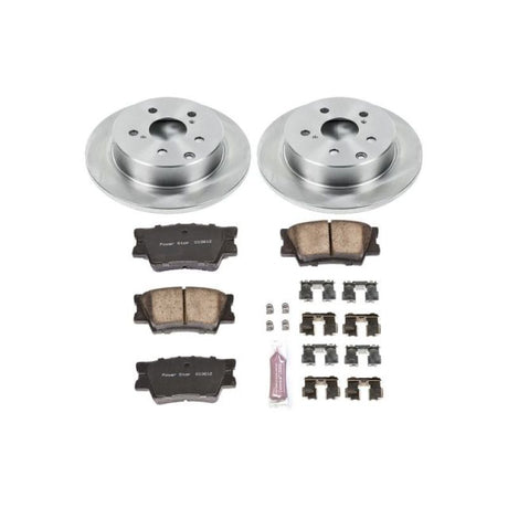Power Stop 10-12 Lexus HS250h Rear Autospecialty Brake Kit PowerStop Brake Kits - OE  AXOPROS