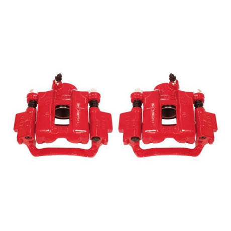 Power Stop 10-18 Lexus GX460 Rear Red Calipers w/Brackets - Pair PowerStop Brake Calipers - Perf  AXOPROS