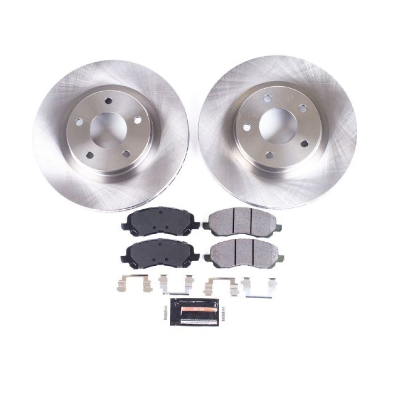 Power Stop 11-14 Chrysler 200 Front Autospecialty Brake Kit PowerStop Brake Kits - OE  AXOPROS