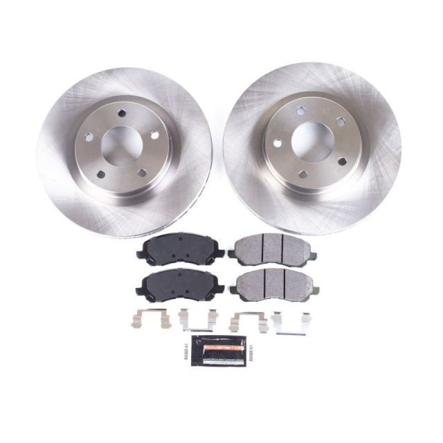 Power Stop 11-14 Chrysler 200 Front Autospecialty Brake Kit PowerStop Brake Kits - OE  AXOPROS
