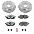 Power Stop 11-14 Ford Mustang Rear Z26 Street Warrior Brake Kit PowerStop Brake Kits - Performance D&S  AXOPROS