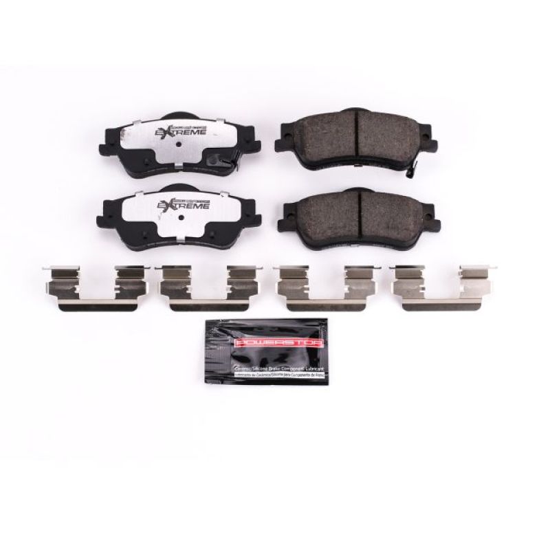 Power Stop 11-17 Chevrolet Caprice Rear Z26 Extreme Street Brake Pads w/Hardware PowerStop Brake Pads - Performance  AXOPROS
