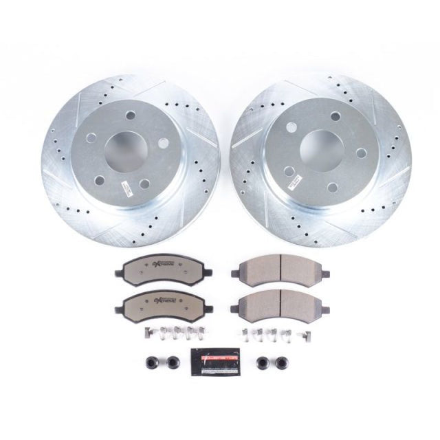 Power Stop 11-18 Ram 1500 Front Z36 Truck & Tow Brake Kit PowerStop Brake Kits - Performance D&S  AXOPROS