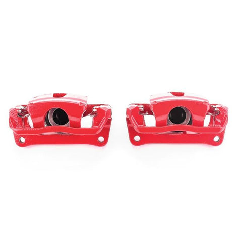Power Stop 12-17 Ford F-150 Rear Red Calipers w/Brackets - Pair PowerStop Brake Calipers - Perf  AXOPROS