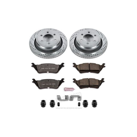 Power Stop 12-18 Ford F-150 Rear Z36 Truck & Tow Brake Kit PowerStop Brake Kits - Performance D&S  AXOPROS