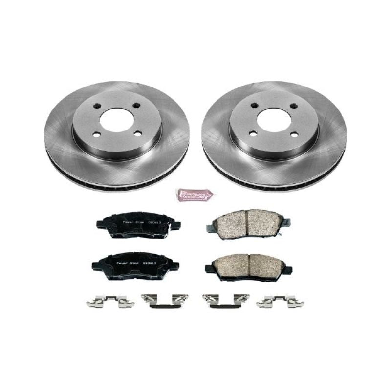 Power Stop 12-18 Nissan Versa Front Autospecialty Brake Kit PowerStop Brake Kits - OE  AXOPROS