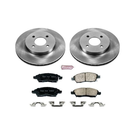 Power Stop 12-18 Nissan Versa Front Autospecialty Brake Kit PowerStop Brake Kits - OE  AXOPROS