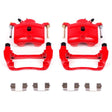 Power Stop 13-15 Acura ILX Front Red Calipers w/Brackets - Pair PowerStop Brake Calipers - Perf  AXOPROS
