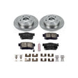 Power Stop 13-15 Acura ILX Rear Autospecialty Brake Kit PowerStop Brake Kits - OE  AXOPROS