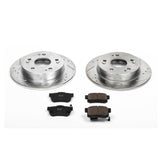 Power Stop 13-15 Acura ILX Rear Z23 Evolution Sport Brake Kit PowerStop Brake Kits - Performance D&S  AXOPROS