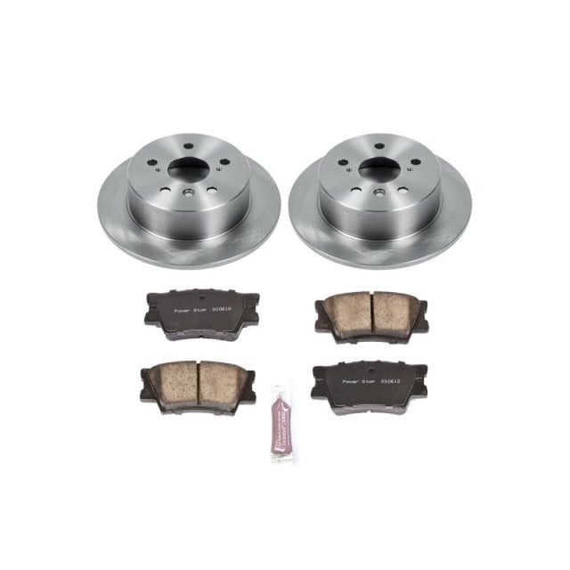 Power Stop 13-18 Lexus ES300h Rear Autospecialty Brake Kit PowerStop Brake Kits - OE  AXOPROS