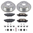 Power Stop 14-15 Lexus IS250 Rear Z23 Evolution Sport Brake Kit PowerStop Brake Kits - Performance D&S  AXOPROS