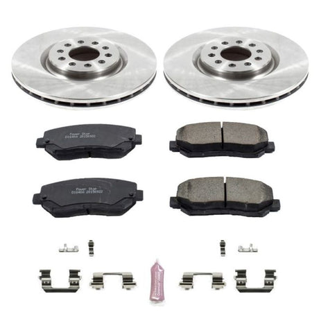 Power Stop 15-17 Chrysler 200 Front Autospecialty Brake Kit PowerStop Brake Kits - OE  AXOPROS