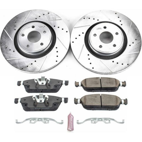 Power Stop 15-18 Ford Focus Front Z23 Evolution Sport Brake Kit PowerStop Brake Kits - Performance D&S  AXOPROS