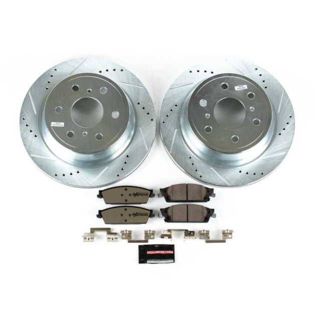 Power Stop 15-19 Cadillac Escalade Rear Z36 Truck & Tow Brake Kit PowerStop Brake Kits - Performance D&S  AXOPROS