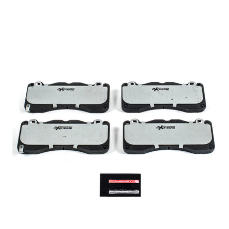 Power Stop 15-19 Ford Mustang Front Z26 Extreme Street Brake Pads w/Hardware PowerStop Brake Pads - Performance  AXOPROS