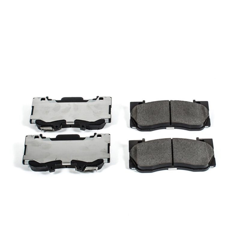 Power Stop 15-19 Ford Mustang Front Z26 Extreme Street Brake Pads w/Hardware PowerStop Brake Pads - Performance  AXOPROS