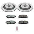Power Stop 15-19 Ford Mustang Rear Z26 Street Warrior Brake Kit PowerStop Brake Kits - Performance D&S  AXOPROS