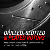 Power Stop 16-18 Cadillac ATS Rear Evolution Drilled & Slotted Rotors - Pair PowerStop Brake Rotors - Slot & Drilled  AXOPROS