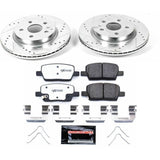 Power Stop 16-18 Cadillac CT6 Rear Z26 Street Warrior Brake Kit PowerStop Brake Kits - Performance D&S  AXOPROS