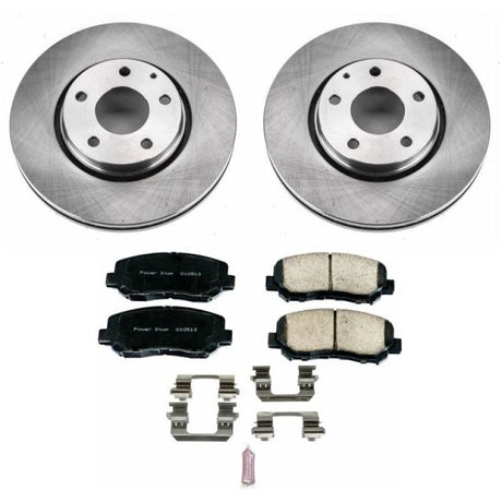 Power Stop 16-18 Mazda CX-5 Front Autospecialty Brake Kit PowerStop Brake Kits - OE  AXOPROS