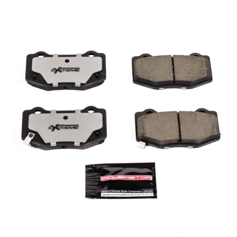 Power Stop 16-19 Cadillac ATS Rear Z26 Extreme Street Brake Pads w/Hardware PowerStop Brake Pads - Performance  AXOPROS