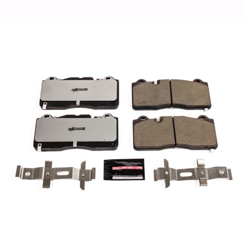 Power Stop 16-19 Cadillac CTS Front Z26 Extreme Street Brake Pads w/Hardware PowerStop Brake Pads - Performance  AXOPROS