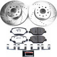 Power Stop 16-19 Chevrolet Camaro Front Z26 Street Warrior Brake Kit PowerStop Brake Kits - Performance D&S  AXOPROS