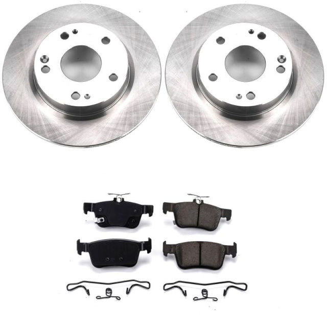Power Stop 16-19 Honda Civic Rear Autospecialty Brake Kit PowerStop Brake Kits - OE  AXOPROS
