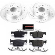 Power Stop 16-19 Honda Civic Rear Z23 Evolution Sport Brake Kit PowerStop Brake Kits - Performance D&S  AXOPROS