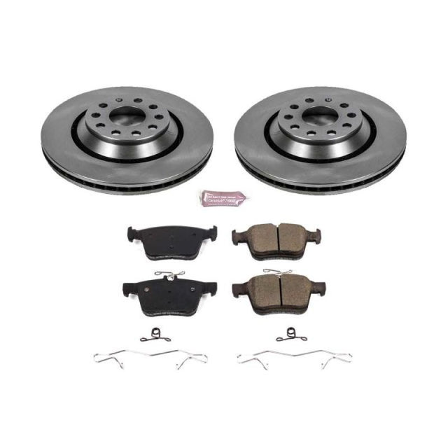 Power Stop 17-18 Audi RS3 Rear Autospecialty Brake Kit PowerStop Brake Kits - OE  AXOPROS