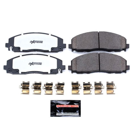 Power Stop 17-19 Chrysler Pacifica Front Z36 Truck & Tow Brake Pads w/Hardware PowerStop Brake Pads - Performance  AXOPROS