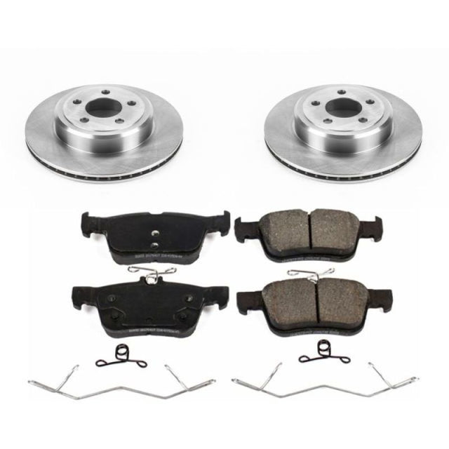 Power Stop 17-19 Ford Escape Rear Autospecialty Brake Kit PowerStop Brake Kits - OE  AXOPROS